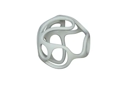 SciFi Cube Object No 37877 Low Poly Shape Texture