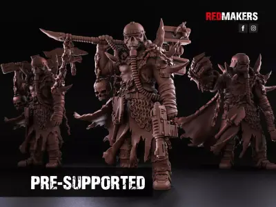 Renegade Death Division - Commander - Heretics 3D print model