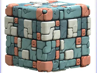 Stylized Wall Seamless Texture Texture 5