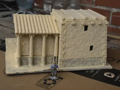 Mediterranean House 3D print model