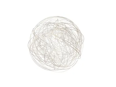Abstract Sphere Ball v5 002 3D model