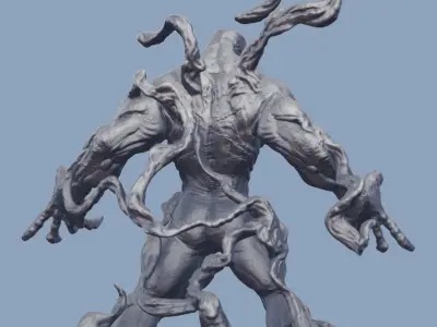 Venom Sculpt 3D print model