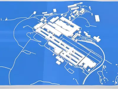 Hydro Aluminium Karmoy Hydrovegen Havik Norway 3D model