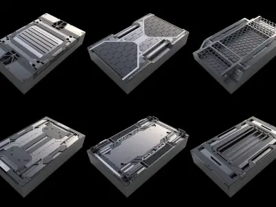 Sci-Fi Panels vol 5 3D model