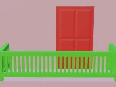 Beautiful Building 3D model  3D model
