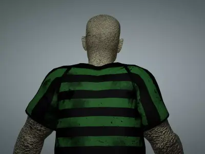 Marvel Sandman Low-poly 3D model