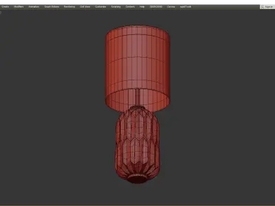 Heathfield Co Ivy Table Lamp Low-poly 3D model