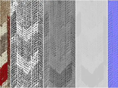 Nomadic Fabric VOL03 4K Seamless PNG PBR Textures Texture