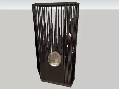 outdoor swing sketchup model 3D model