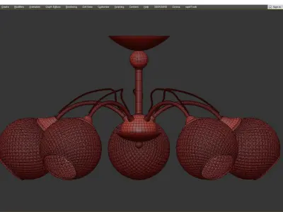 Arte Lamp WILLOW Low-poly 3D model