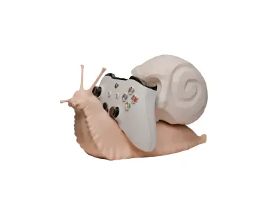 SkullSnail Controller Stand 3D print model