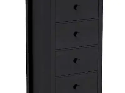 Six Drawer Storage 3D model
