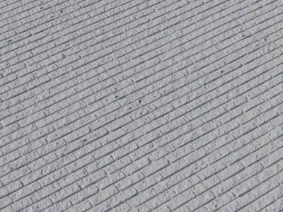 Textured Sandstone Slim Bricks PBR Texture  Texture