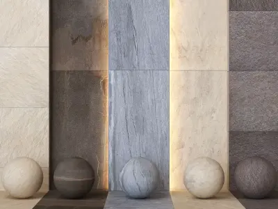 Keope Percorsi Extra Pietra di Tile Textures  - 21 in 1 - PBR  Texture