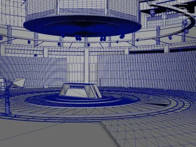 Virtual Studio Set 680 3D model