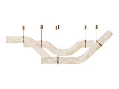 Liberty Pendant Light 3D model