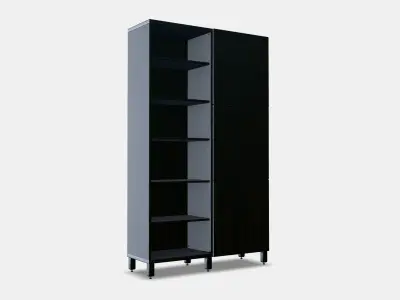 BESTA Storage combination with doors 26 Low-poly 3D model