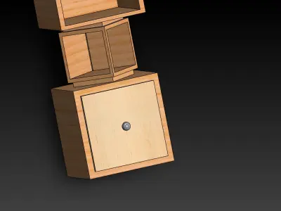 Book Shelf 1 Free 3D model