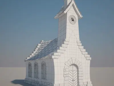 Church Cartoon 3D model
