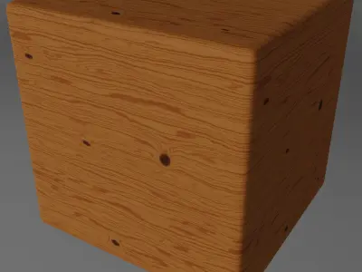 Seamless PBR Wood - Pine Dark 004 Texture