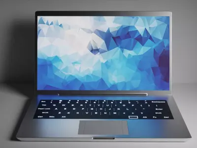 Laptop 3D model