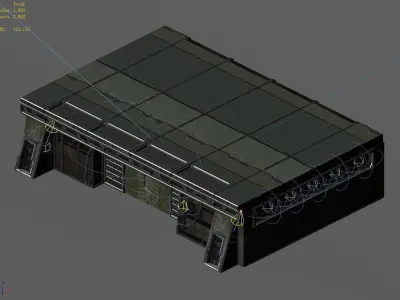 Heterogeneous-architectural-urban housing 3D model