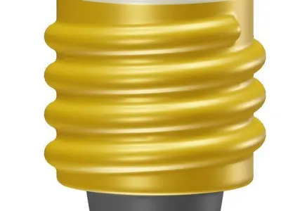 Torch Bulb Toy 3D model