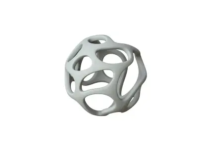 SciFi Cube Object No 41422 Low Poly Shape Texture