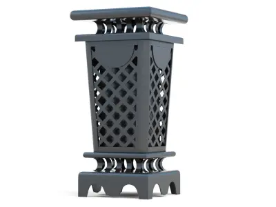 Trash Can 03 3D model buy