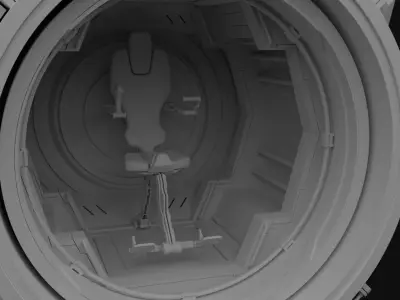 MX101 person in chair 3D model