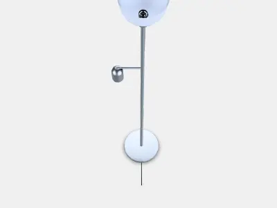 HEKTOGRAM ceiling washlight reading light Low-poly 3D model