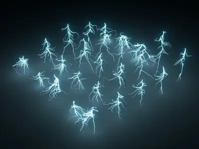 Lightning Pack v47 3D model