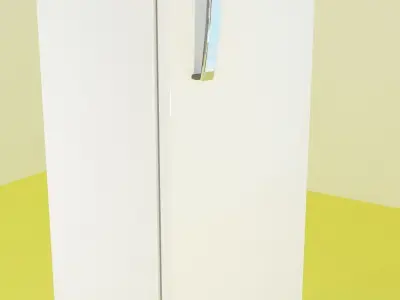 Refrigerator detailed model 3D model