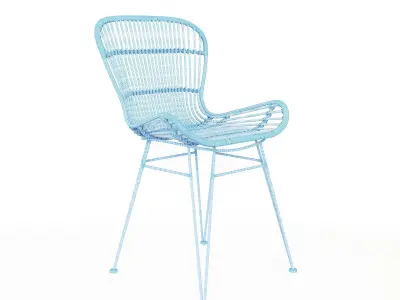 Cane Chair 3D model