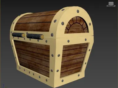 Treasure Chest 3D model