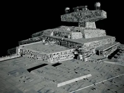 Star Wars Star Destroyer 3D model