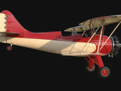  WACO UPF-7 Biplane 
