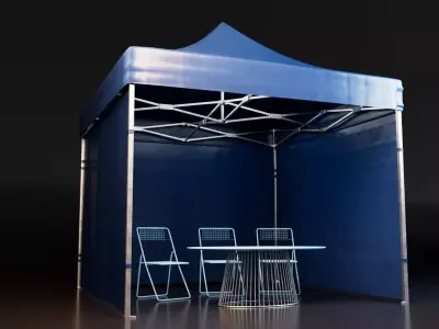Promotional Tent Free 3D model