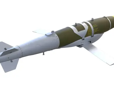 GBU-62 JDAM-ER Low-poly 3D model