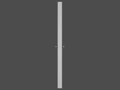 Wooden Door  3D model purchase