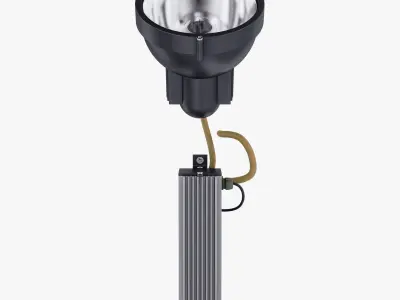 Floodlight v 1 spotlight 3D model