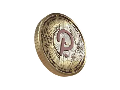 Polkadot Coin v8 001 3D model