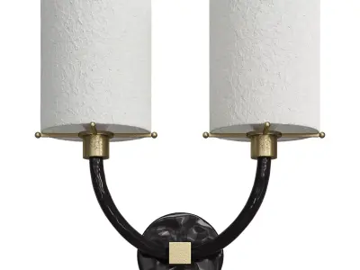 Deer Wall Light 3D model