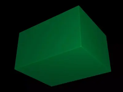 Green Screen 3D model