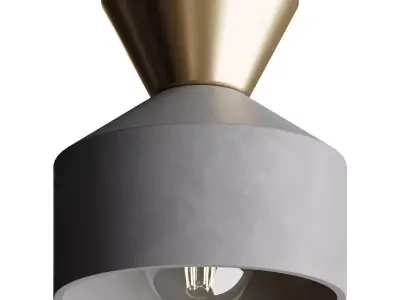 Covina Flush Mount 3D model