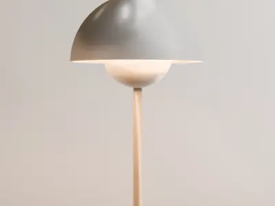 Flowerpot lamp 3D model