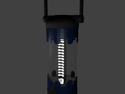 Hand lantern 3D model