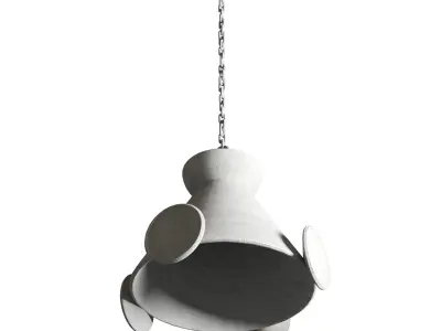 Harlequin Chandelier Made by Stephen Antonson 3D model