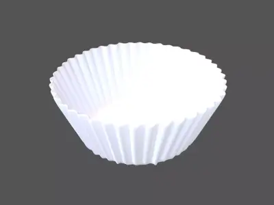 Cupcake Case v1 001 Low-poly 3D model