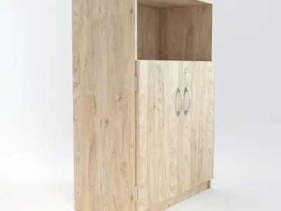 Wooden Cabinet 13 3D model